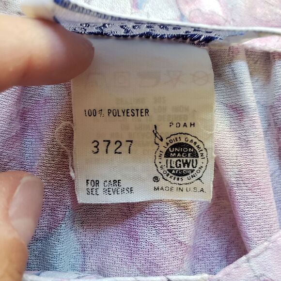 VINTAGE floral blouse - Picture 8 of 9